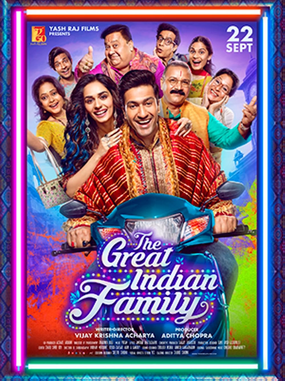 The Great Indian Family (September 22): The Great Indian Family is a funny romantic comedy that takes you on a wild voyage through an Indian family's daily chaos and laughter.